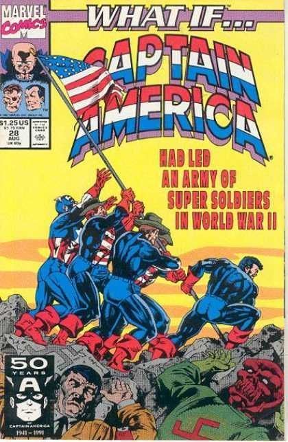 What If (comics) What if Captain America lead an army of Super Soldiers in World War