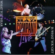 What You Hear Is What You Get: The Best of Bad Company httpsuploadwikimediaorgwikipediaenthumb0