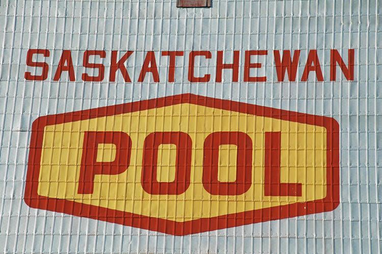 Wheat pools in Canada Saskatchewan Wheat Pool logo photo Gary A Rich GRainelev