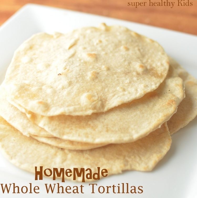 Wheat tortilla Homemade Whole Wheat Tortillas Recipe with Breakfast Burrito