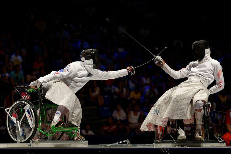 Wheelchair fencing