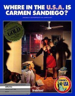Where in the U.S.A. Is Carmen Sandiego? (1986) httpsuploadwikimediaorgwikipediaenthumbc
