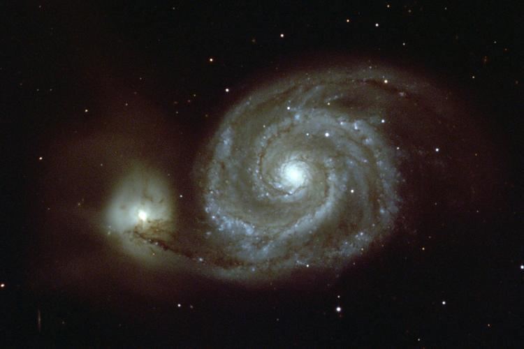 Whirlpool Galaxy APOD 2000 July 24 M51 The Whirlpool Galaxy