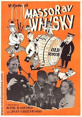 Whisky Galore! (1949 film) WHISKY GALORE Movie poster 1949 original NordicPosters
