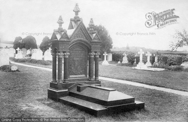 Whitaker Wright Witley Whitaker Wright39s Tomb 1906 Francis Frith