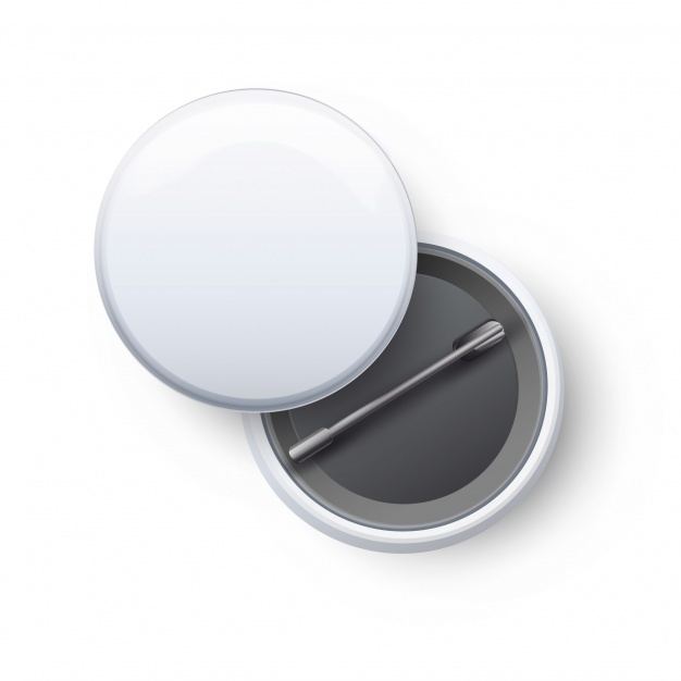 White Badge White badge template Vector Free Download