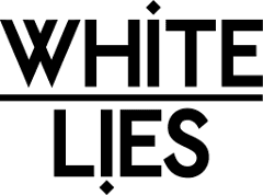 White Lies (band) whiteliescomimageslogotwoline240pxpng