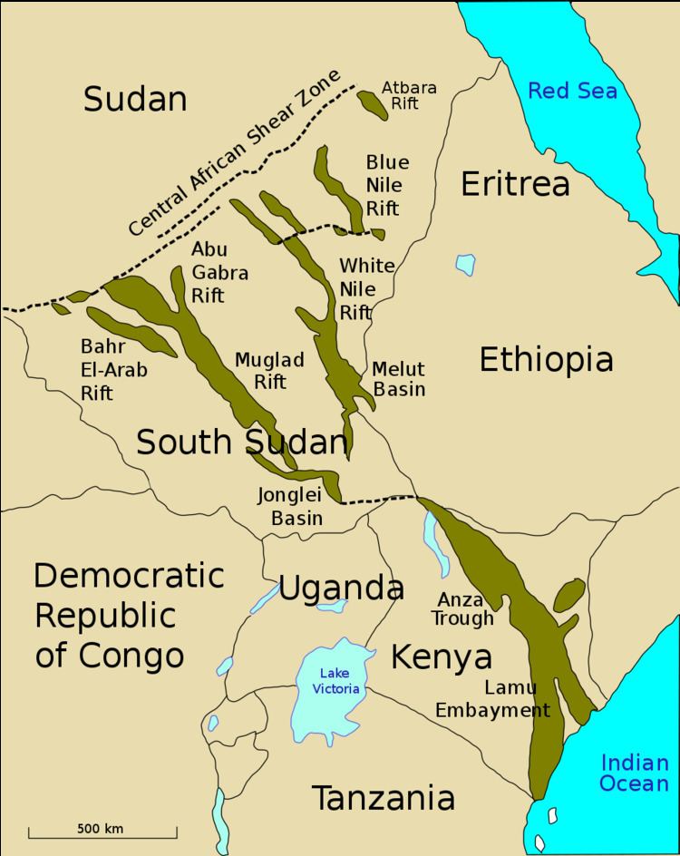 White Nile rift