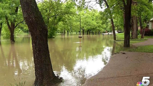 White Rock Creek White Rock Creek Flooded Sunday NBC 5 DallasFort Worth