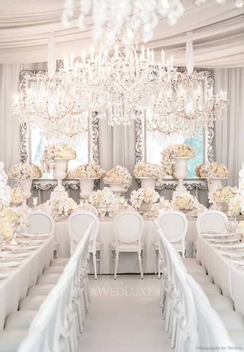 White wedding 1000 images about White wedding on Pinterest Receptions White