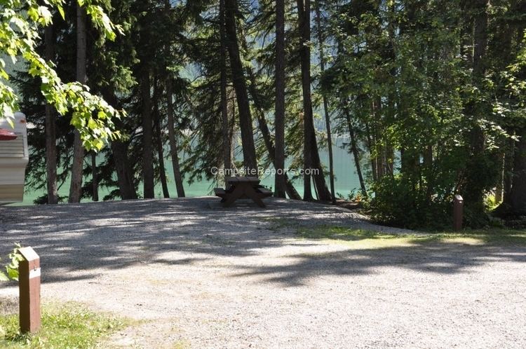 Whiteswan Lake Provincial Park Inlet Creek Campground Campsite List Whiteswan Lake Provincial