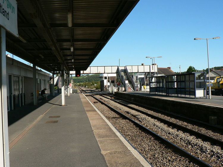 Whitland railway station