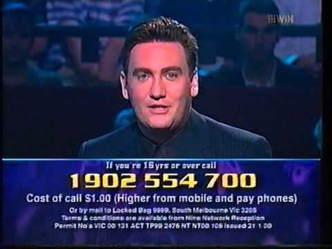 Who Wants to Be a Millionaire? (Australian game show) httpsiytimgcomvidw51OOschPshqdefaultjpg