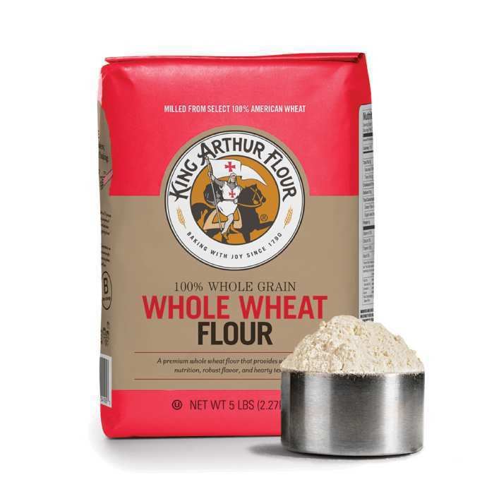 Whole-wheat flour Arthur Premium 100 Whole Wheat Flour 5 lb