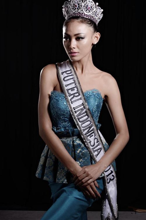 Whulandary Herman Meet Miss Universe Indonesia 2013 Whulandary Herman
