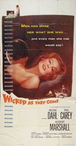Wicked as They Come Wicked as They Come Movie Posters From Movie Poster Shop