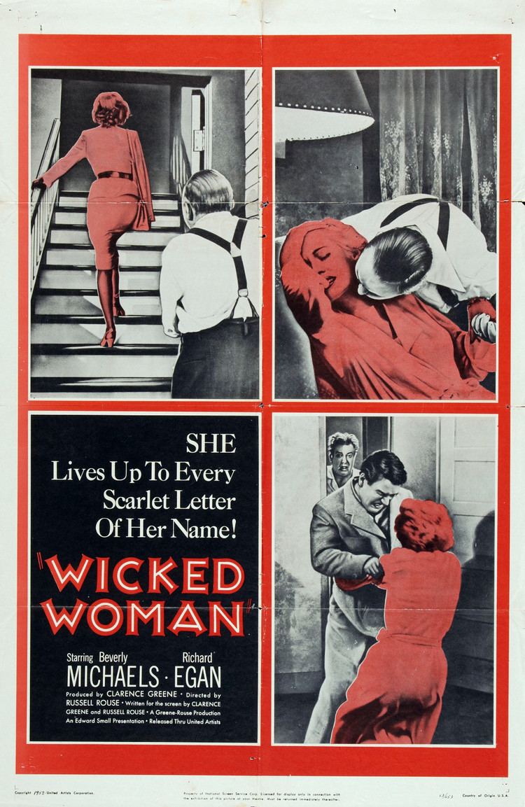 Wicked Woman 1953 Film Noir of the Week