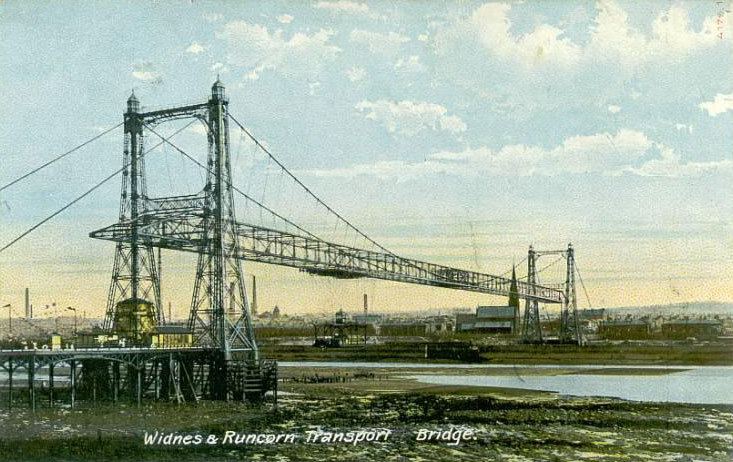 Widnes-Runcorn Transporter Bridge UK TRANSPORTER BRIDGES wwwsimplonpccouk