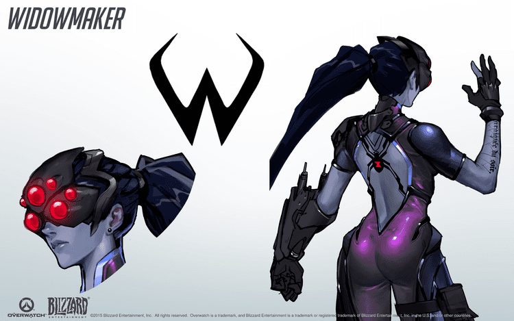 Widowmaker (Overwatch) Widowmaker Overwatch Close look at model by PlanK69 on DeviantArt