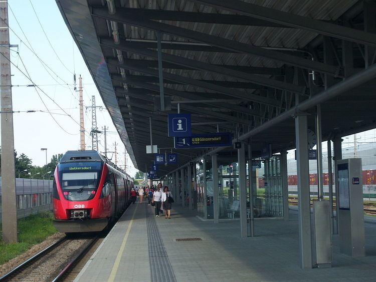 Wien Leopoldau railway station