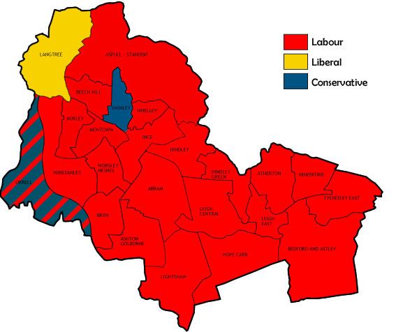 Wigan Metropolitan Borough Council election, 1980