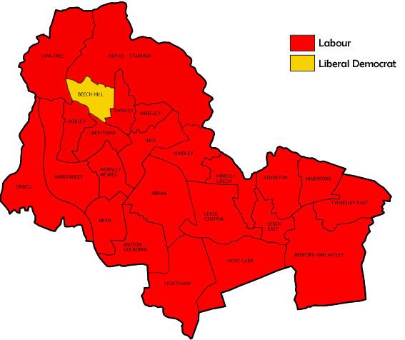 Wigan Metropolitan Borough Council election, 1994