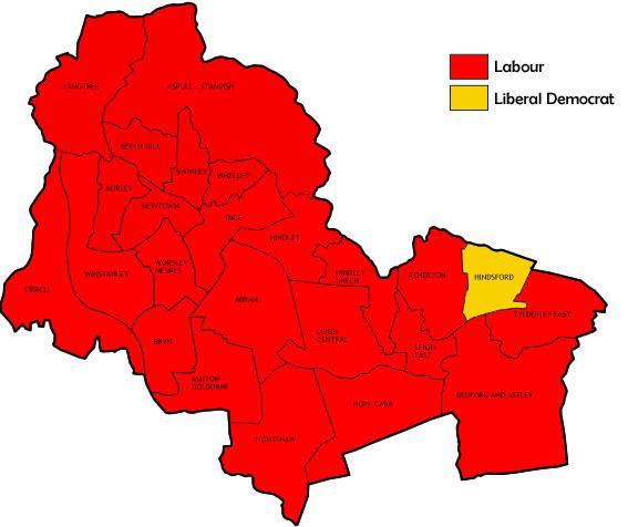 Wigan Metropolitan Borough Council election, 1999