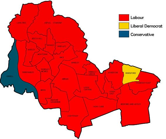 Wigan Metropolitan Borough Council election, 2000