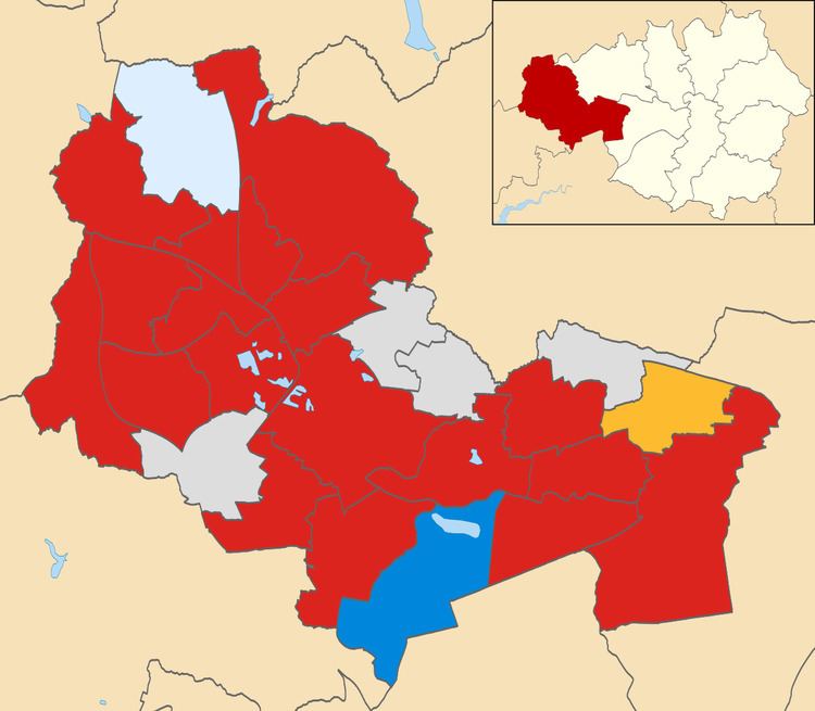 Wigan Metropolitan Borough Council election, 2012