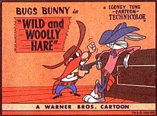 Yosemite Sam Cartoon Wild and Woolly Hare 1959