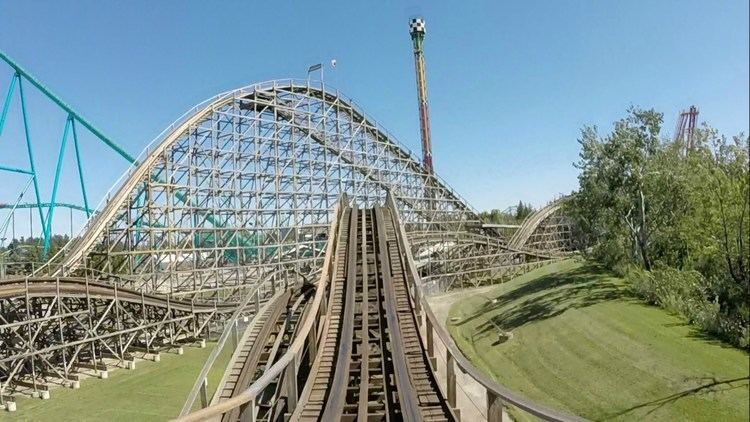 Wild Beast (roller coaster) Wild Beast Hd POV 1080p 60fps Canada39s Wonderland YouTube