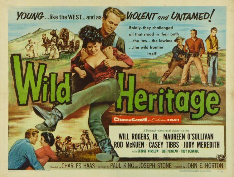 Wild Heritage movie scenes Wild Heritage 1958 IZ288 Photo VIRNA LISI Movie Scene