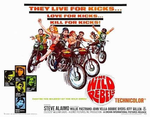 Wild Rebels WILD REBELS DVD 1967 Movie on DVD WILD REBELS Steve Alaimo Stars