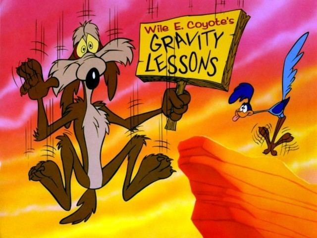 Wile E. Coyote and the Road Runner The rockfall physics of Wile E Coyote and the Road Runner The