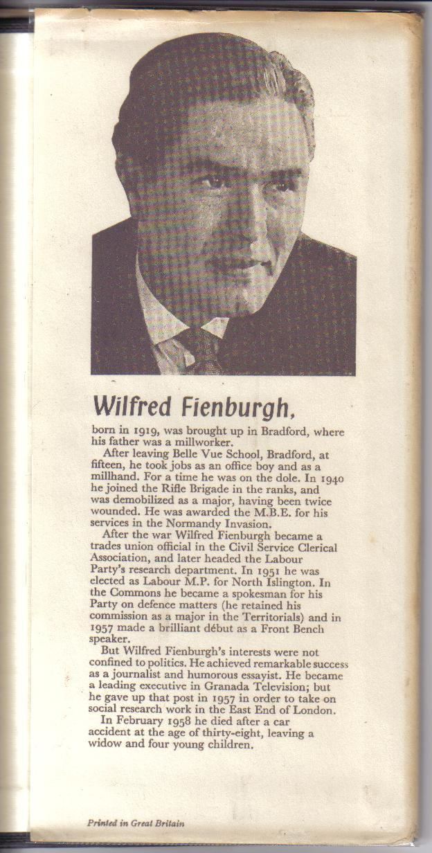 Wilfred Fienburgh Wilfred Fienburgh Wikipedia