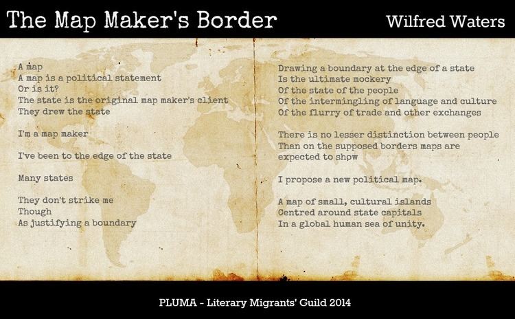 Wilfred Waters The Map Makers Border by Wilfred Waters Muse in Briefs