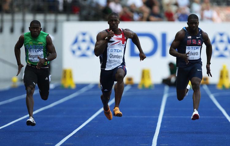 Wilfried Bingangoye Wilfried Bingangoye in 12th IAAF World Athletics Championships Day