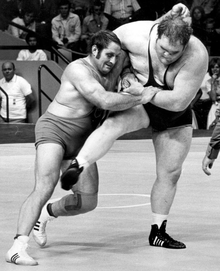 Wilfried Dietrich Wrestling match at the Olympic Games 1972 Archive Photo