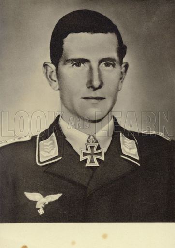 Wilhelm Balthasar Wilhelm Balthasar German World War II flying ace Look and Learn