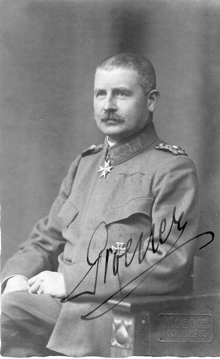 Wilhelm Groener LeMO Biografie Biografie Wilhelm Groener