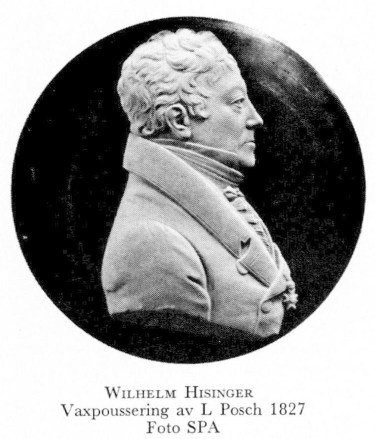 Wilhelm Hisinger Wilhelm Hisinger Svenskt Biografiskt Lexikon