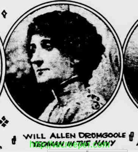 Will Allen Dromgoole Will Allen Dromgoole 18601934 Virginia Creeper