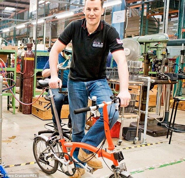 Will Butler-Adams Bike boom brings OBE for Brompton boss as firm posts a 28 surge in