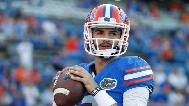 Will Grier Gators39 quarterbacks Treon Harris and Will Grier focused