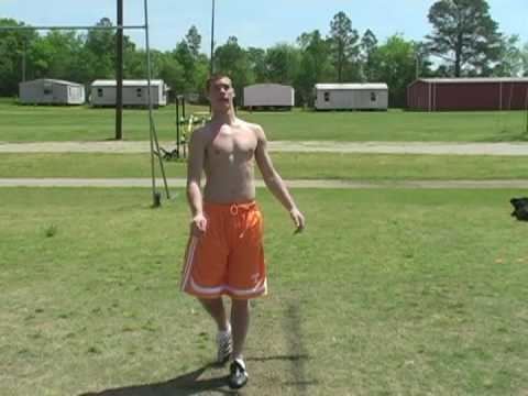 Will Hagerup WILL HAGERUP SPRING 2009 PUNTING WORKOUT YouTube