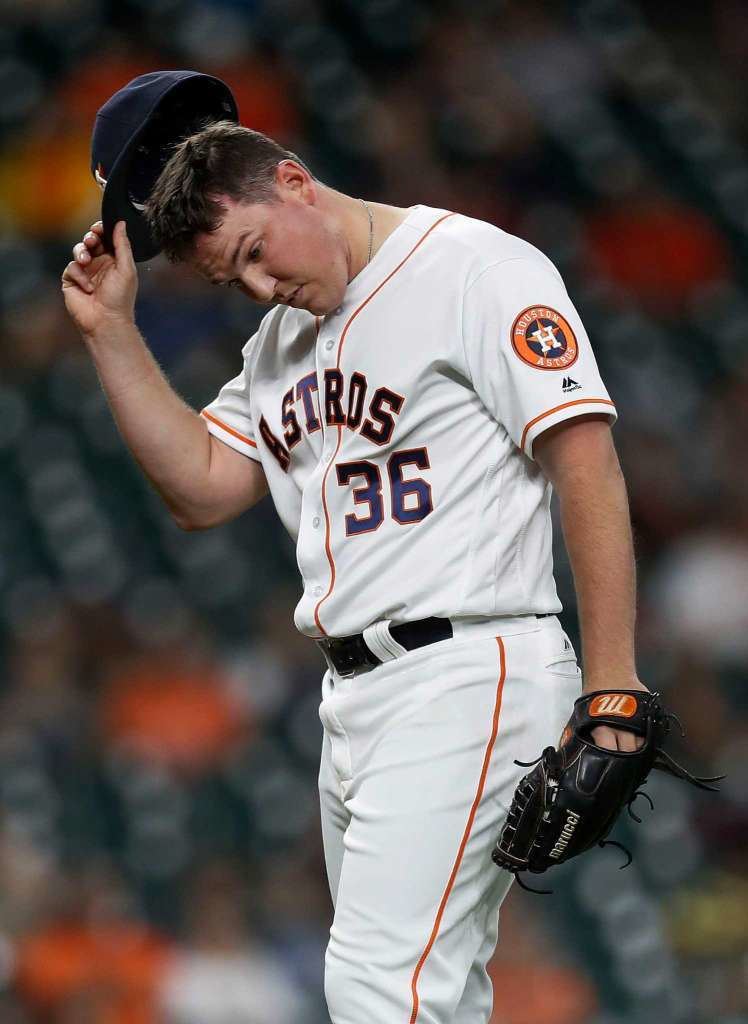 Will Harris Astros Will Harris feels fine in first appearance in eight days