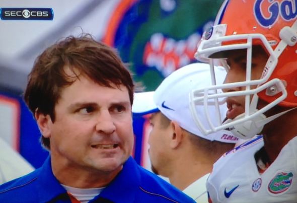 Will Muschamp Will Muschamp making crazy faces during the World39s