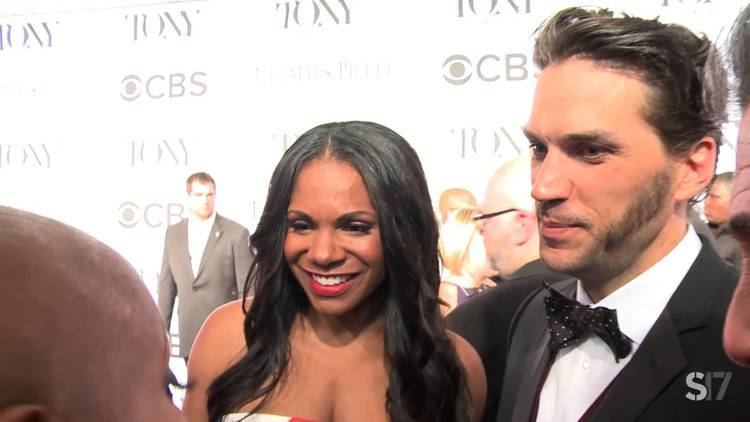 Will Swenson (actor) Red Carpet Moment AUDRA MCDONALD amp WILL SWENSON YouTube