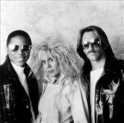 1988 Press Photo Will to Power band members Dr. J, Suzi Carr and Bob Rosenberg