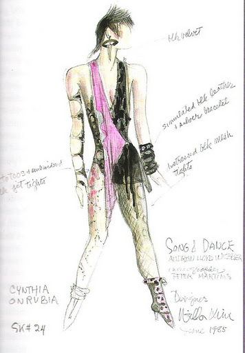Willa Kim Cynthia Onrubia39s SONG amp DANCE Costume Design Willa Kim
